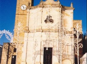 Caprarica del Capo - Chiesa di Sant'Andrea - Prospetto frontale